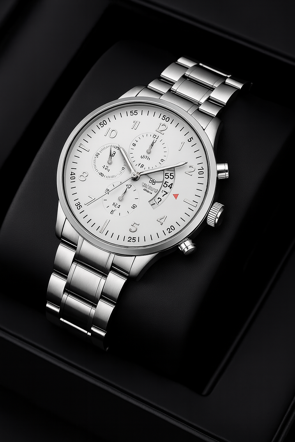 Montre Homme Acier Inoxydable – Élégance