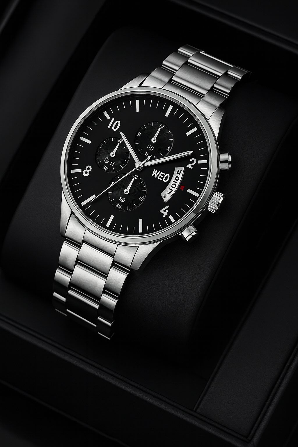Montre Homme Acier Inoxydable – Élégance